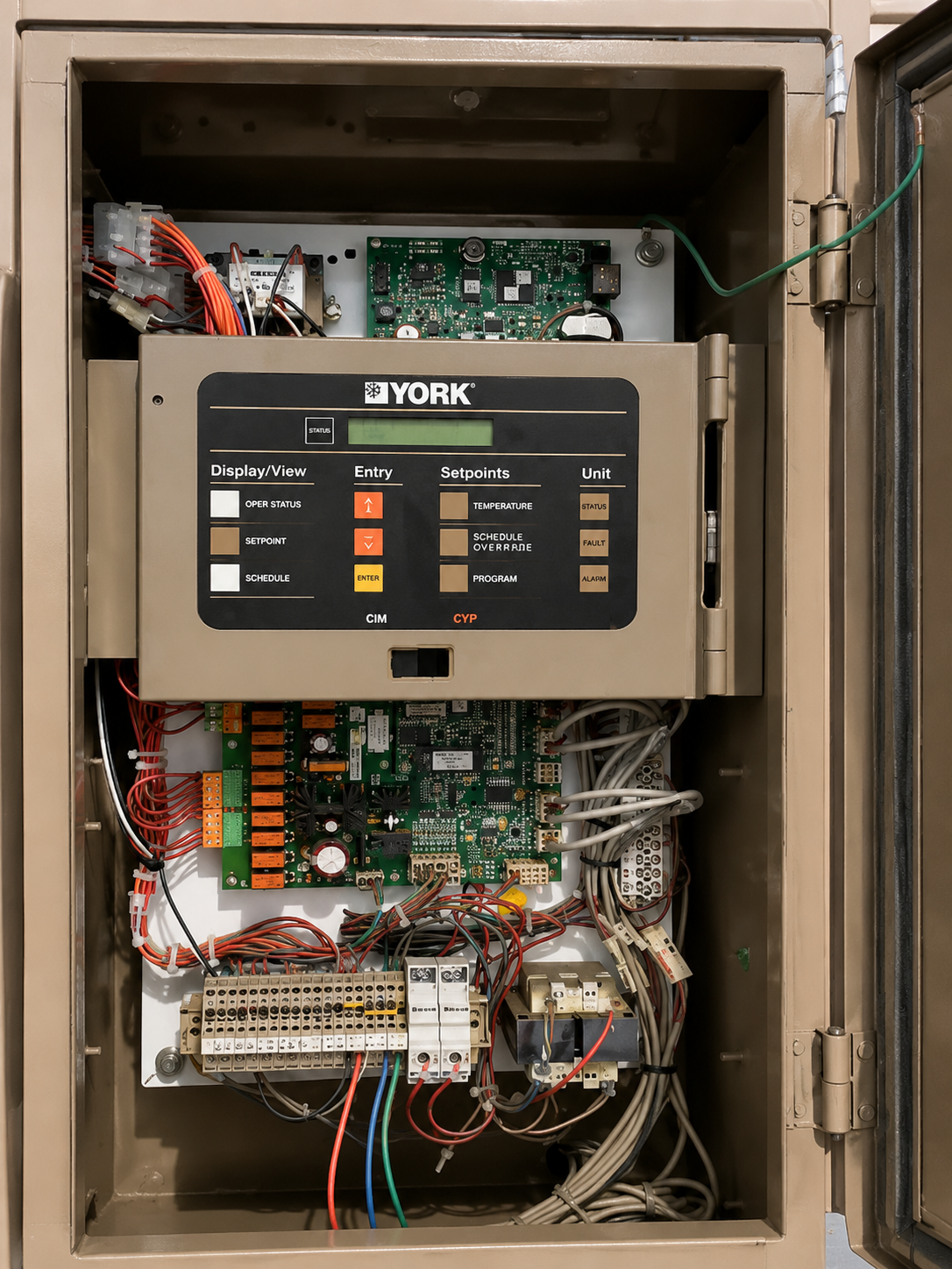 Controlador industrial del chiller