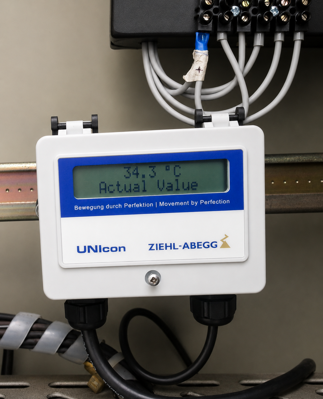 Control de temperatura del transformador