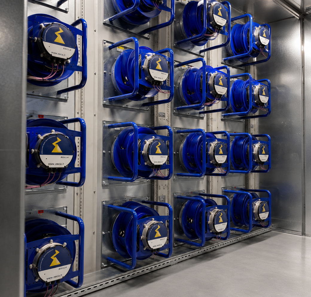 Muro de ventiladores EC instalado dentro de una manejadora