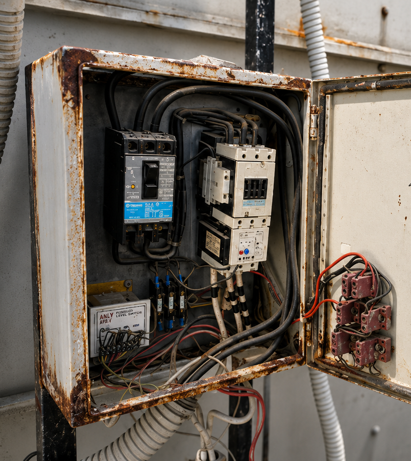 Panel de monitoreo BMS para torre de enfriamiento abierta