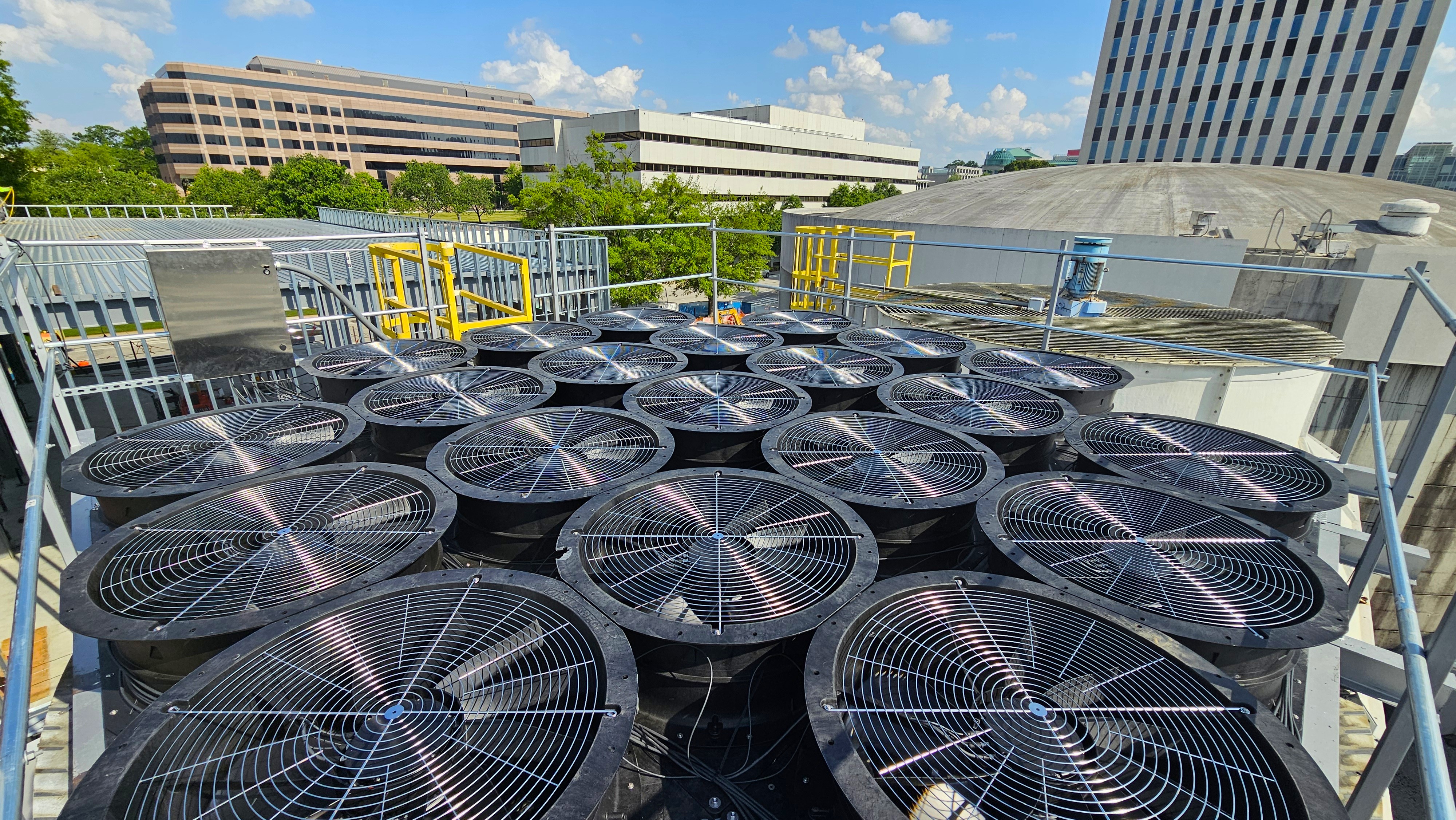 Conversión a arreglo múltiple de ventiladores