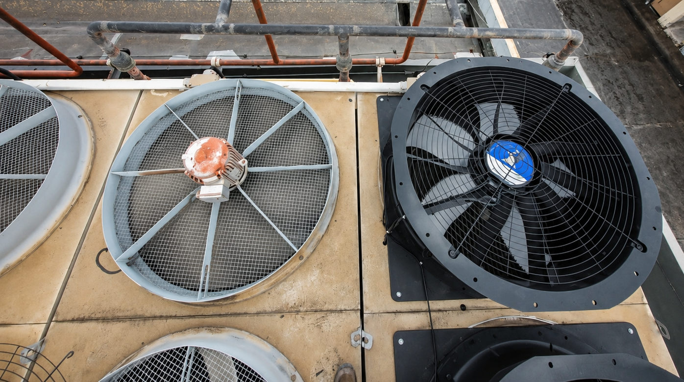 Unidades condensadoras con ventiladores EC