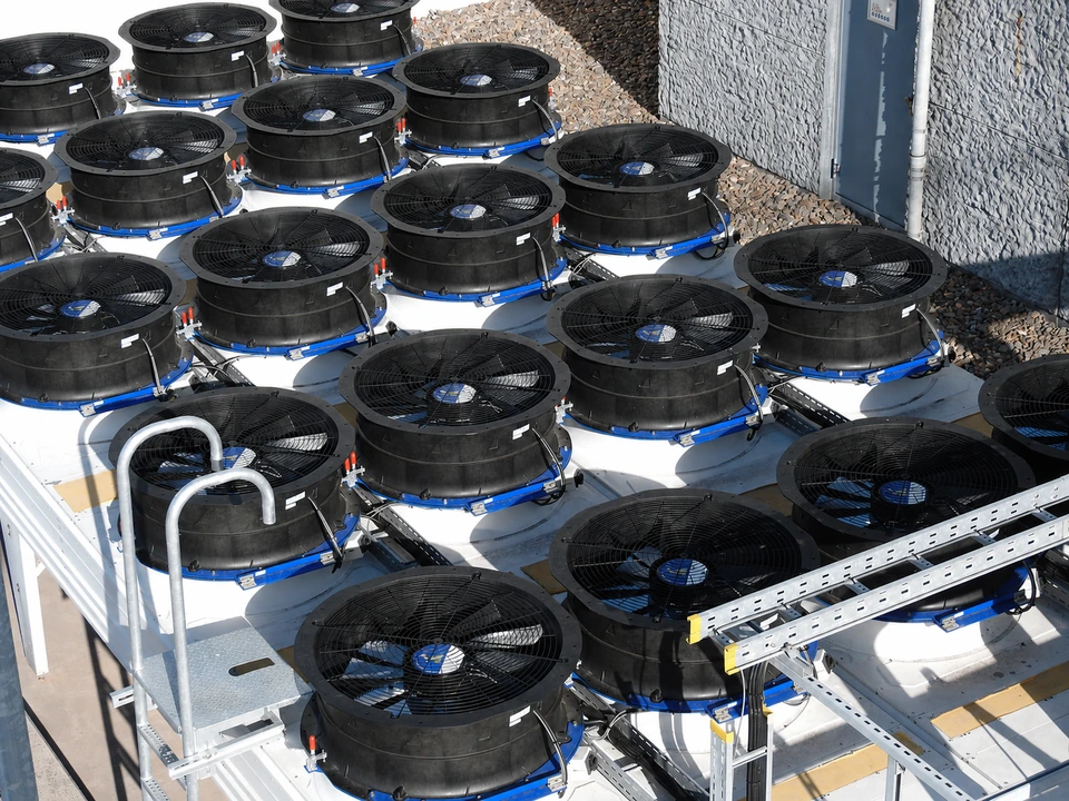 Unidades condensadoras con ventiladores EC