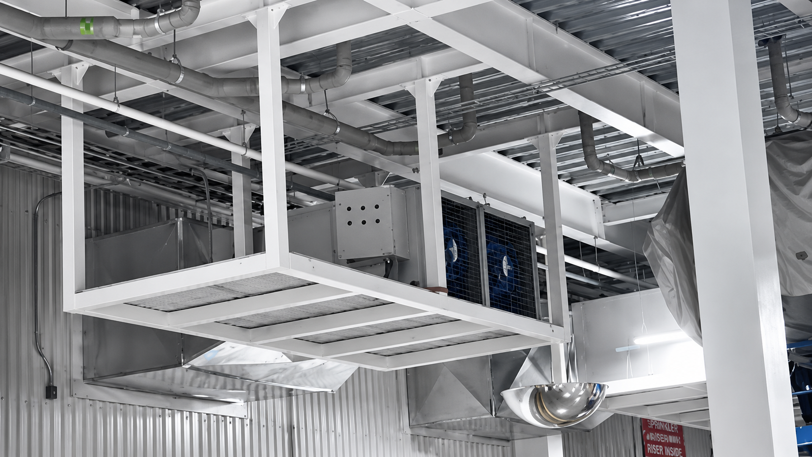 Ventilación centrífuga con filtración