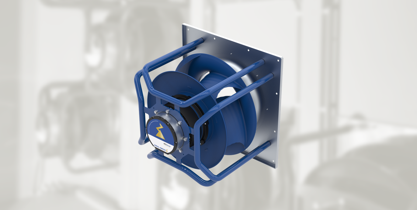 Ventilador centrifugo con motor EC