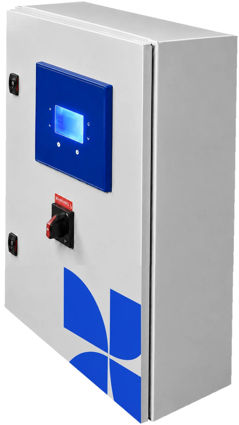 Gabinete de control para sistema de ventiladores EC